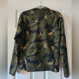Old Navy Active Camo Fleece Pullover Sweatshirt